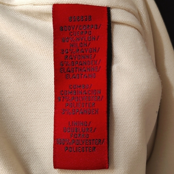 JS Collections Vintage Floral Black and Nude Lace Dress Size 12 - Picture 6 of 8